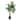 4ft Fuchsia Artificial Plumeria Flower Tree Tropical Plant in Black Pot - 48" H x 36" W x 27' DP