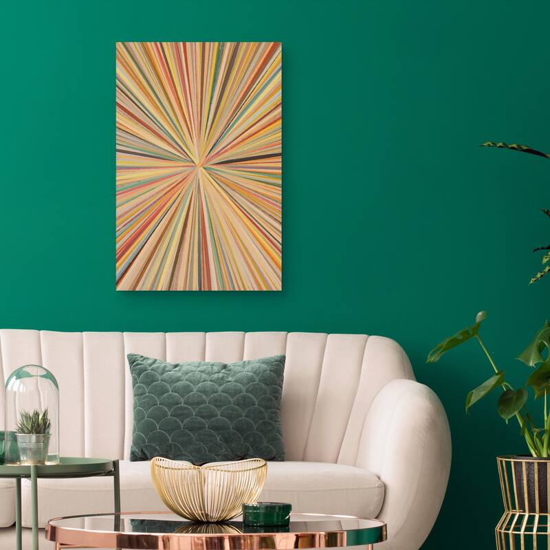 Abstract Pastel Bloom by Alisa Galitsyna Canvas Art Print