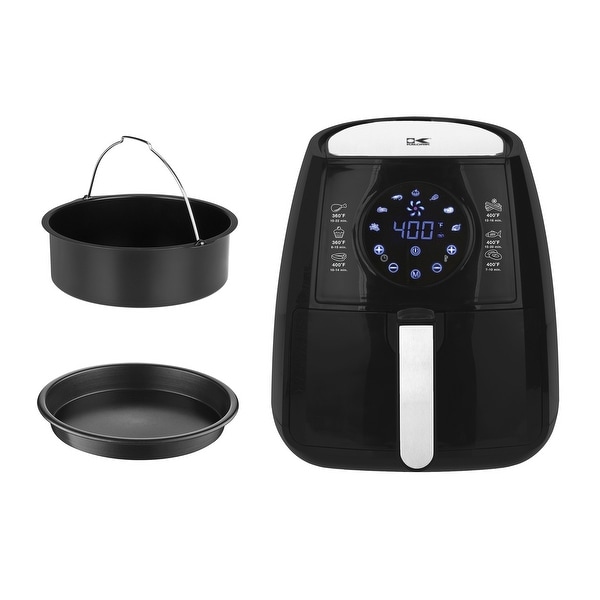 Kalorik digital air fryer with baking pan and sales pie pan