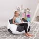 preview thumbnail 15 of 187, Kids Bean Bag Chair Cover Stuffed Animal Storage or Toy Organizer