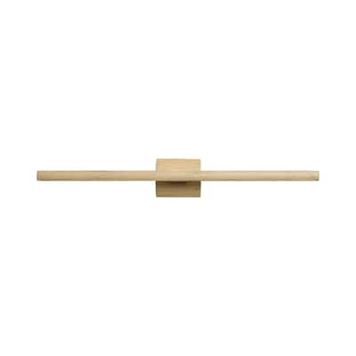 Vireo 32" LED Bath Bar in Walnut - Brown