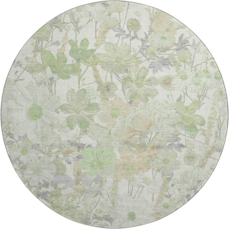 Premium Washable Super Soft Floral Mayfield Rug