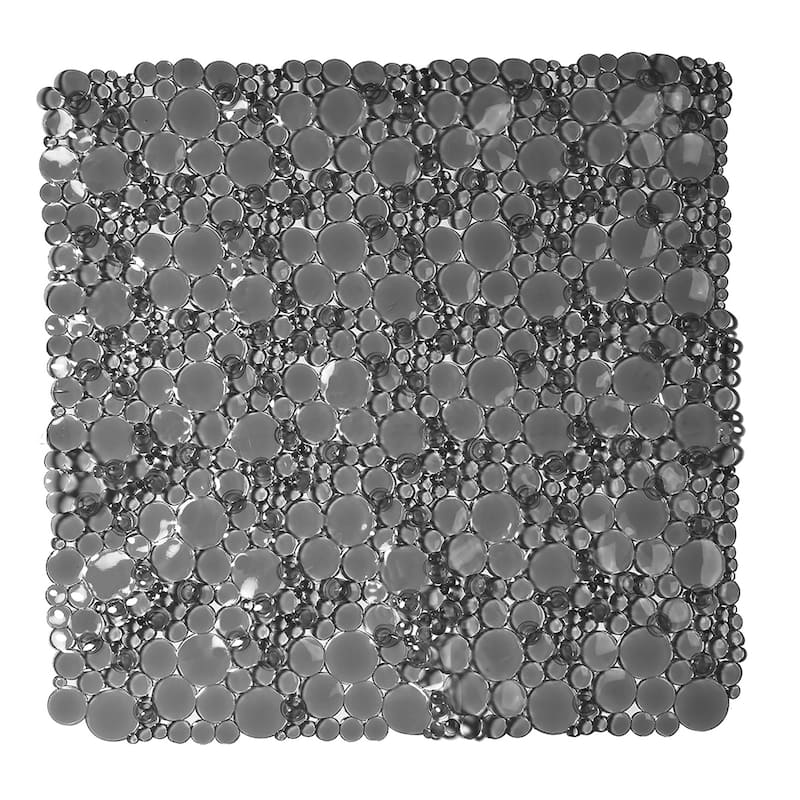 Bubbles Non-Slip Square Shower Mat 20 L X 20 W