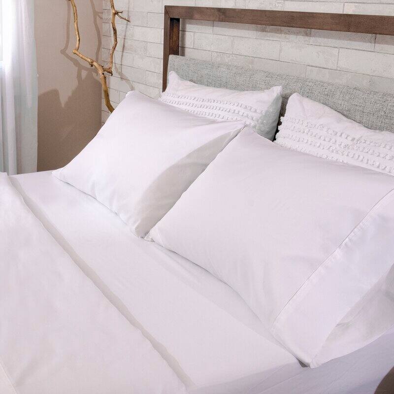 BEDGEAR Basic Bed Sheet Set - Breathable - White