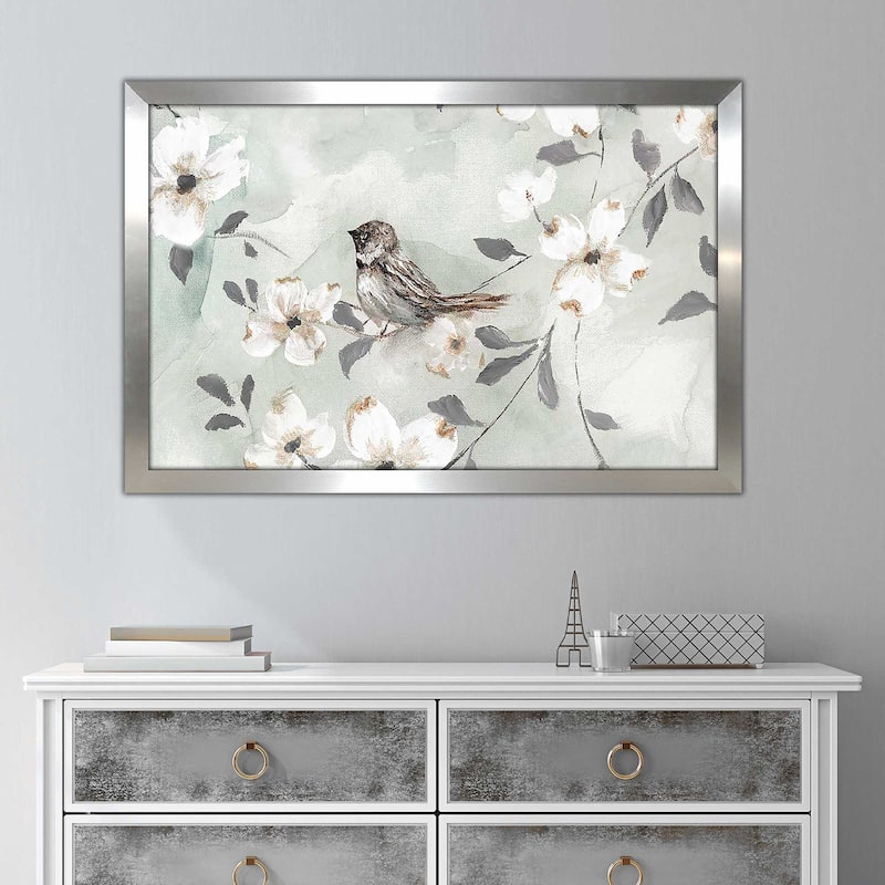 "Spring Solo Serenade III (Horizontal)" by Nan Print on Acrylic