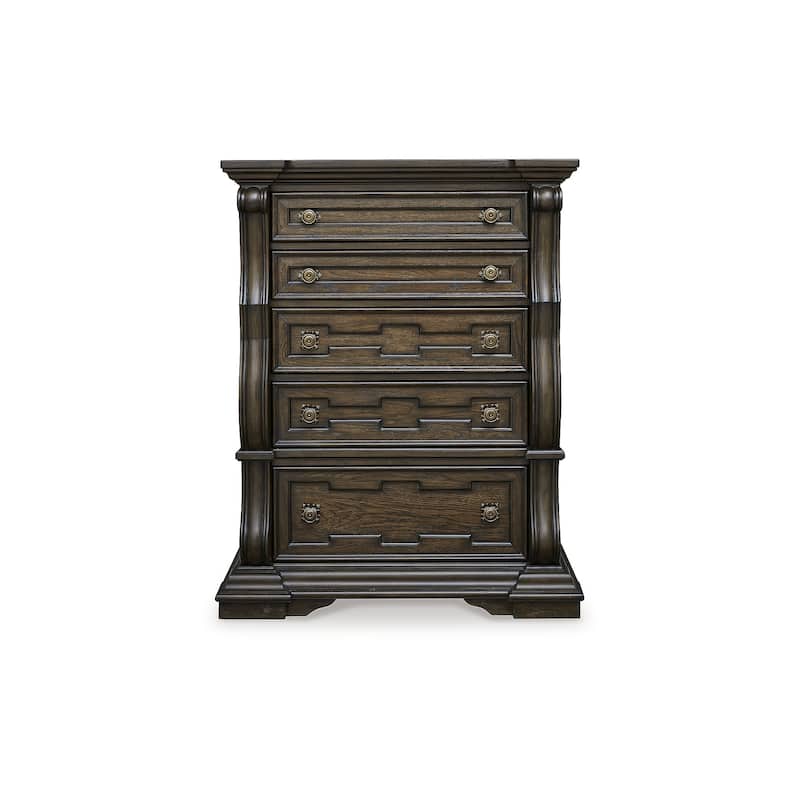 Signature Design by Ashley Maylee Dark Brown Chest of Drawers