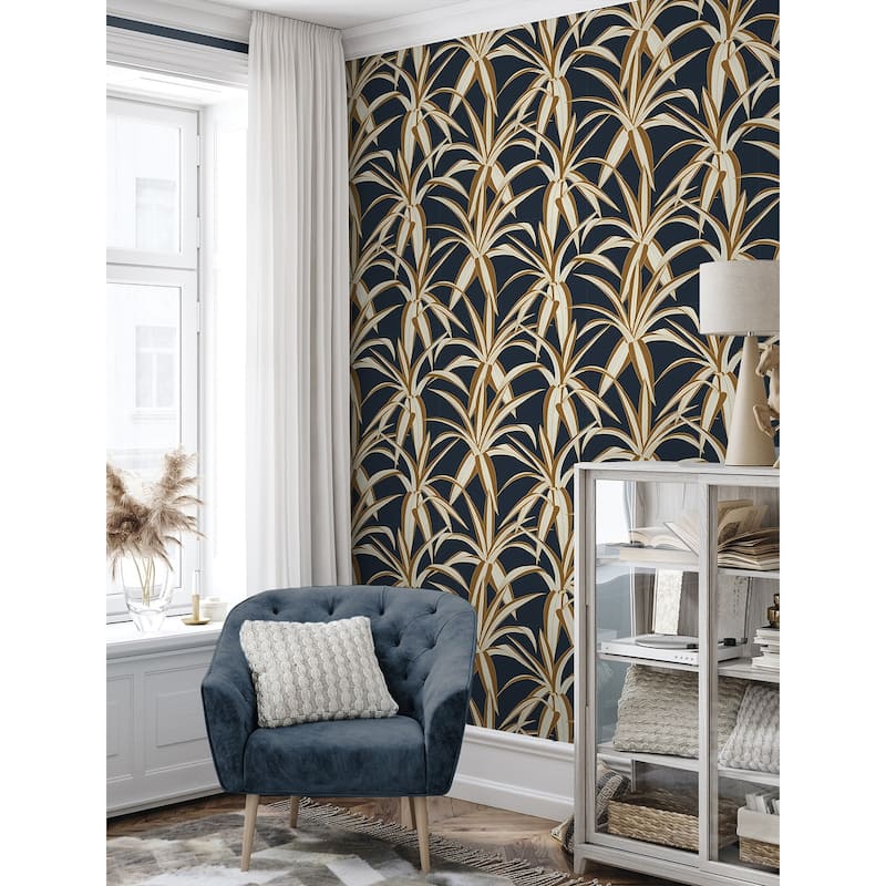 Seabrook Designs Camila Non-Woven Unpasted Wallpaper