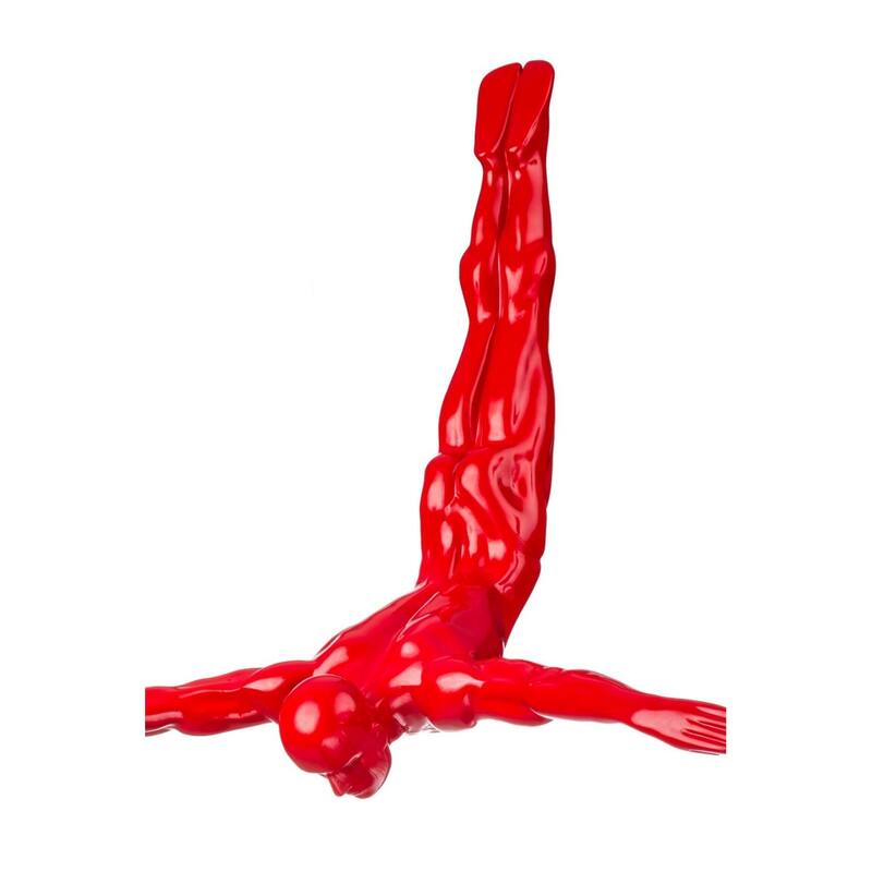 Finesse Decor Diving Man Modern Resin Statue