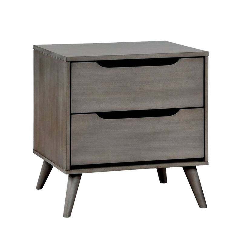 24"H Nightstand with 2 Drawers