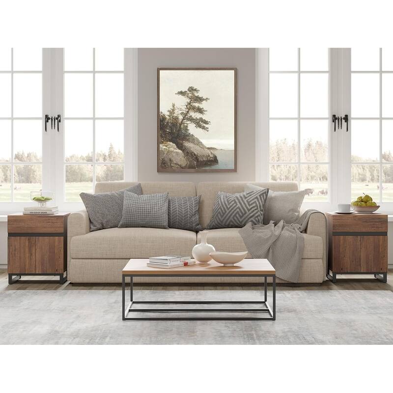 WAMPAT TV Stand and End Table Set of 3