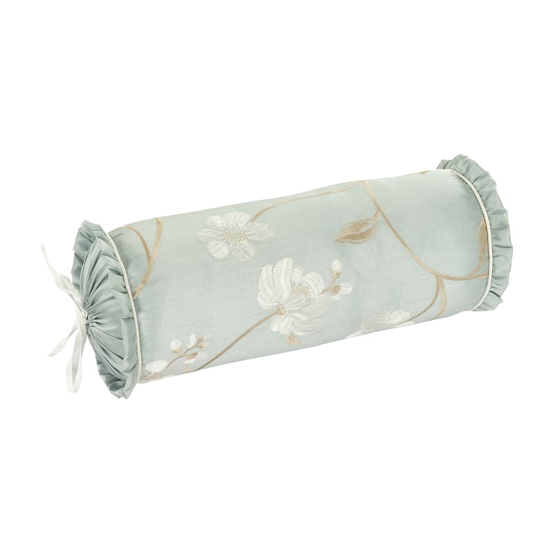 Royal Court Spring Garden Bolster Decorative Throw Pillow