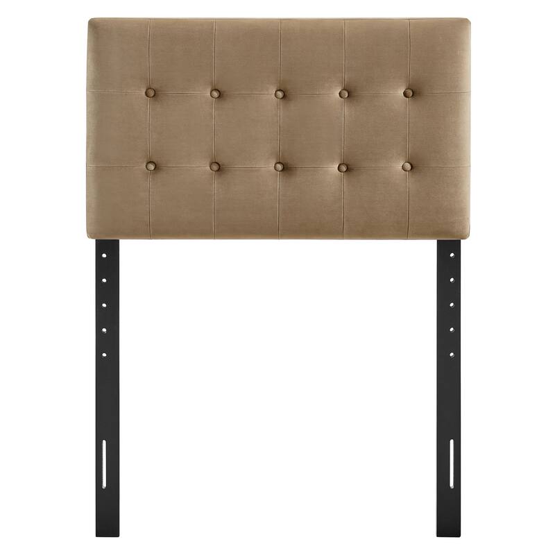 Emily Biscuit Tufted Performance Velvet Headboard