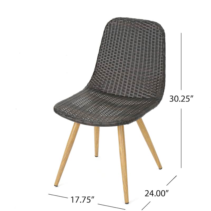 Stylish and Functional Outdoor Dining Chairs(Set of 2)