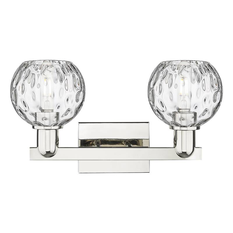 Innovations Lighting Endless Possibilities Arcadia - Athens Water Glass - 2 Light 17" Bath Vanity Light