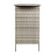 preview thumbnail 9 of 23, Indoor/Outdoor Wicker Rattan Patio Bar Counter Table with Two Shelves