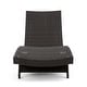 preview thumbnail 23 of 61, Salem Outdoor Wicker Lounge with Water Resistant Cushion (Set of 2) by Christopher Knight Home