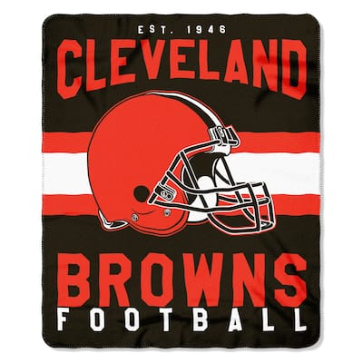 The Northwest Company Cleveland Browns Fleecee Throw , Brown