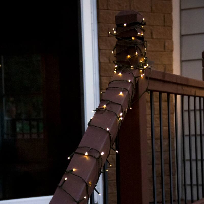 100 LED Battery Operated String Lights Warm White