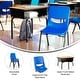 preview thumbnail 26 of 52, Student Desk with Open Front Metal Book Box & Flex Comfort Chair - 24"W x 18"D x 22.25" - 31.25"H