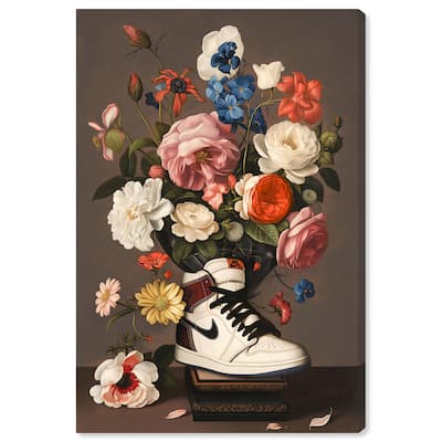 Sneaker Bouquet I Canvas by Art Remedy, Gallery Wrapped