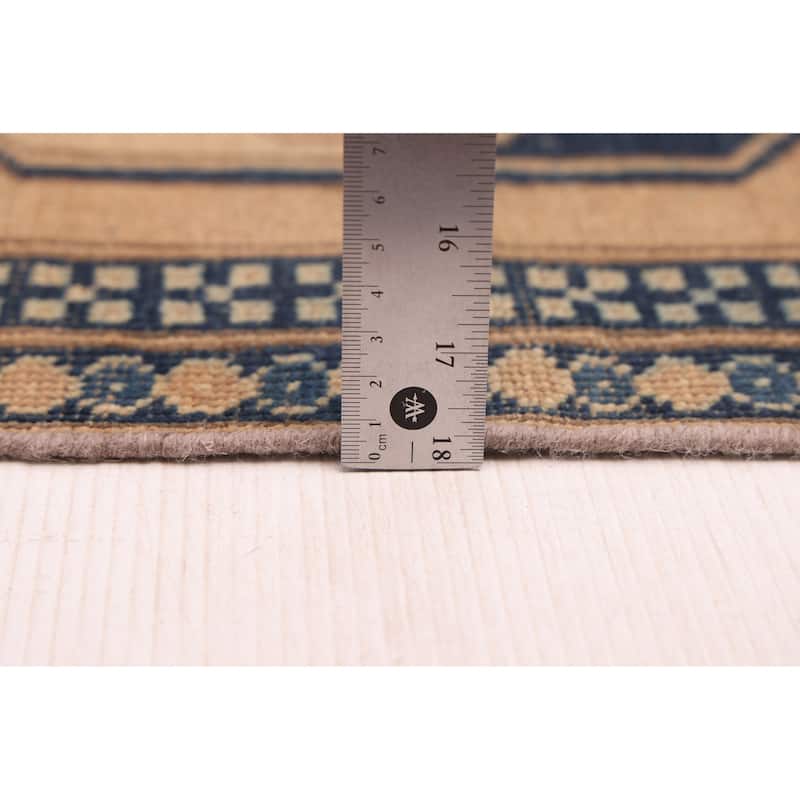 ECARPETGALLERY Hand-knotted Finest Kargahi Copper Wool Rug - 5'4 x 8'10