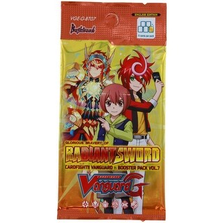 glorious bravery of radiant sword booster box 50cards Cardfight Vanguard G Glorious Bravery