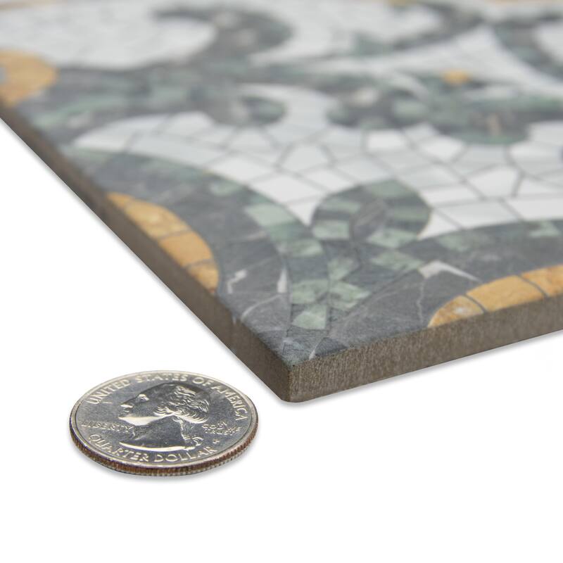Merola Tile Versailles Mosaico Palace 7-7/8" x 7-7/8" Porcelain Floor and Wall Tile
