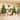 8FT, 6FT, 4FT Pre-Lit Green Pine Artificial Christmas Tree