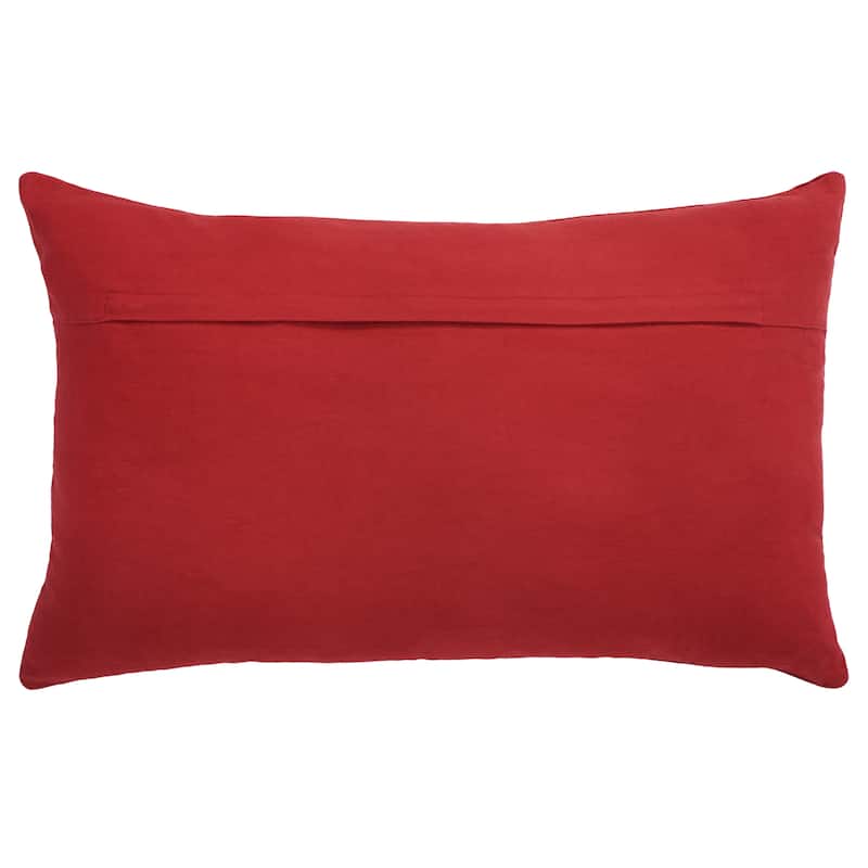 SAFAVIEH Cronan 16"x24" Snowflake Pillow