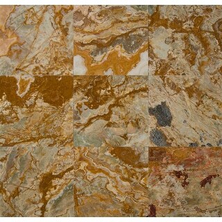 Shop Msi Tgrnonyx1212 Green Onyx 12 X 12 Square Wall Tile Polished Overstock