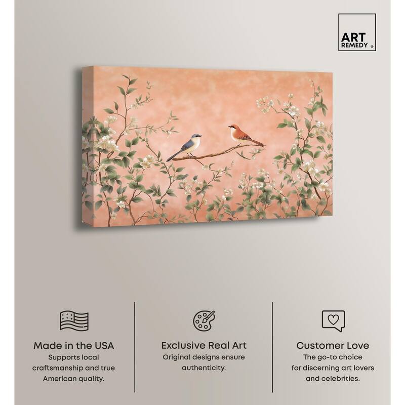 Perch in the Trees Canvas by Art Remedy, Gallery Wrapped
