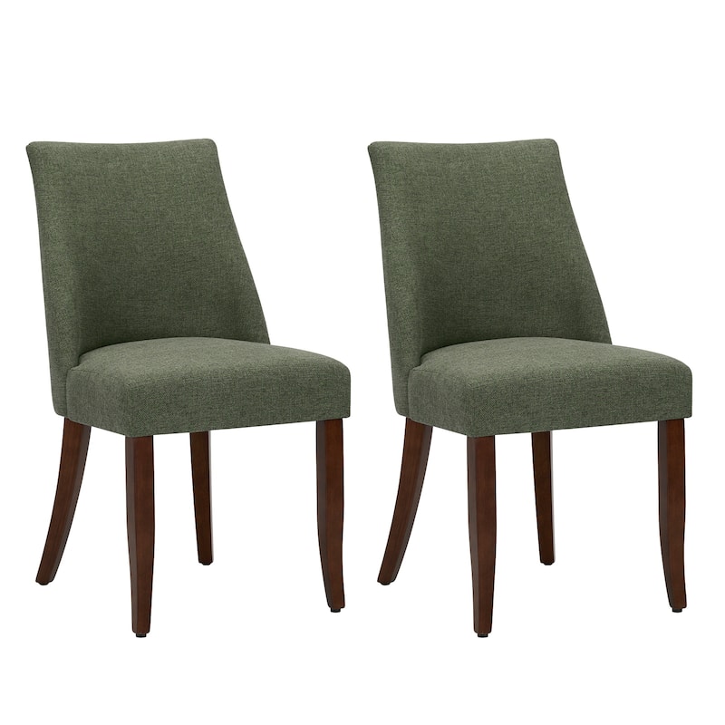 RENEWLINE Contemporary Dining Chair（Set of 2/4/6 - Upholstered Backrest & Wood Frame