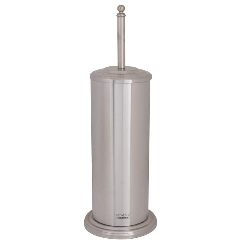 Bath Bliss Toilet Plunger in Stainless Steel - 6.5" Rd x 18.5"