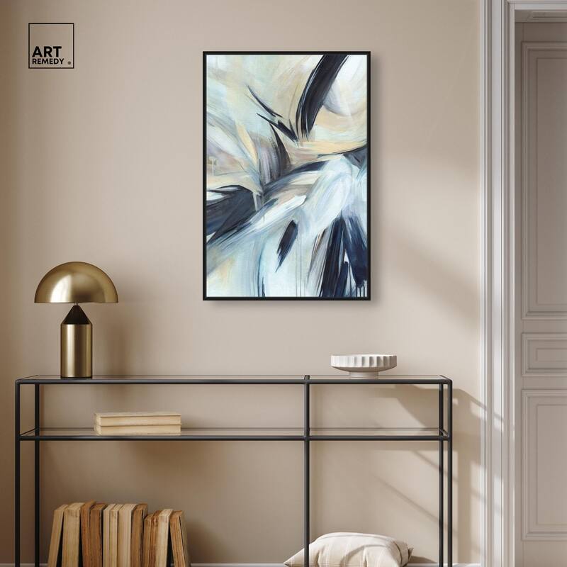 Layered Shadows Canvas by Art Remedy