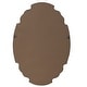preview thumbnail 3 of 6, Uttermost Ariane Gold Oval Mirror