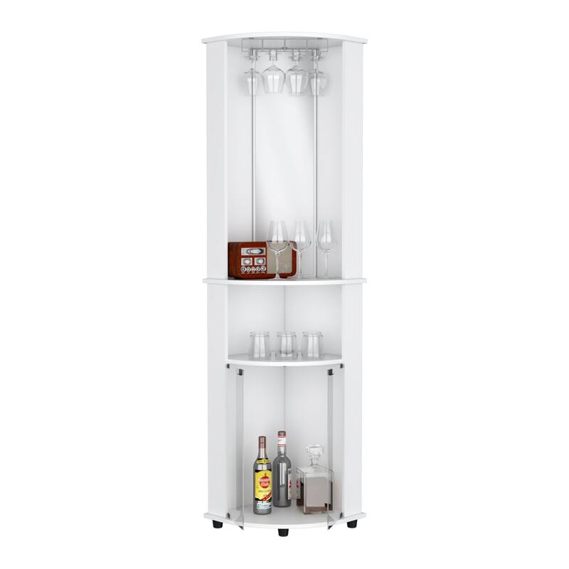 Chicago Corner Bar Cabinet
