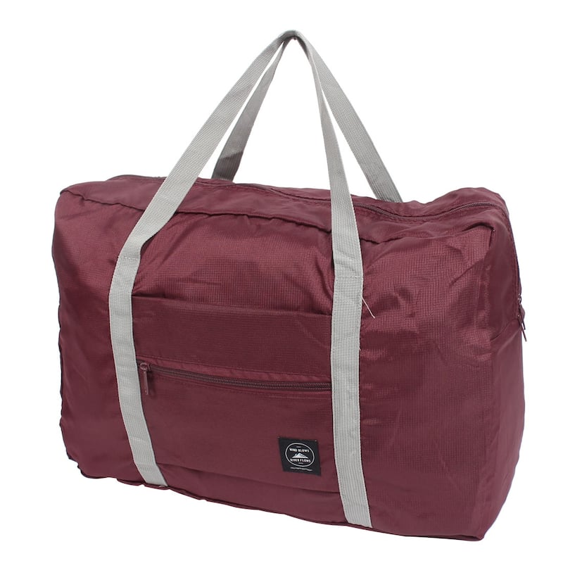 Travel Blanket Clothes Packing Folding Carry Storage Bag 48x32x16cm - 18.9" x 12.6" x 6.3"
