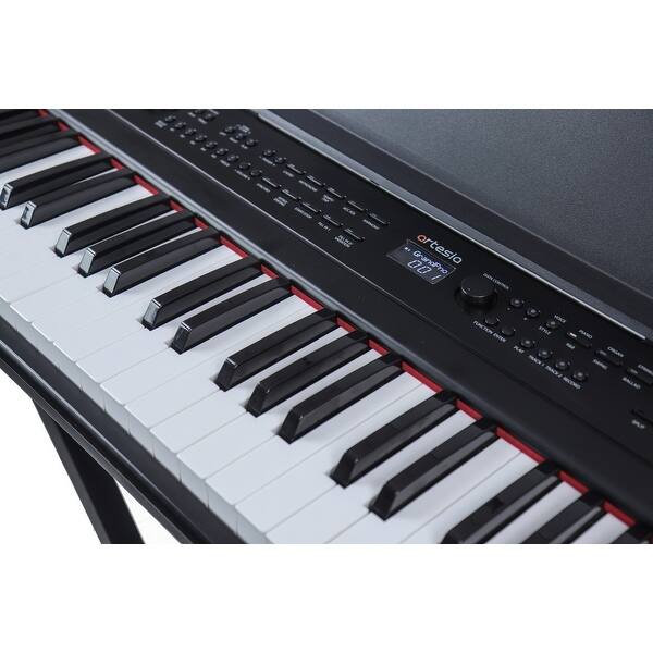 Artesia PE88 Sustain Pedal XStyle Piano Bench & Keyboard Stand Bundle
