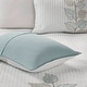 preview thumbnail 14 of 22, Madison Park Caelie 6 Piece Embroidered Quilt Set with Throw Pillows