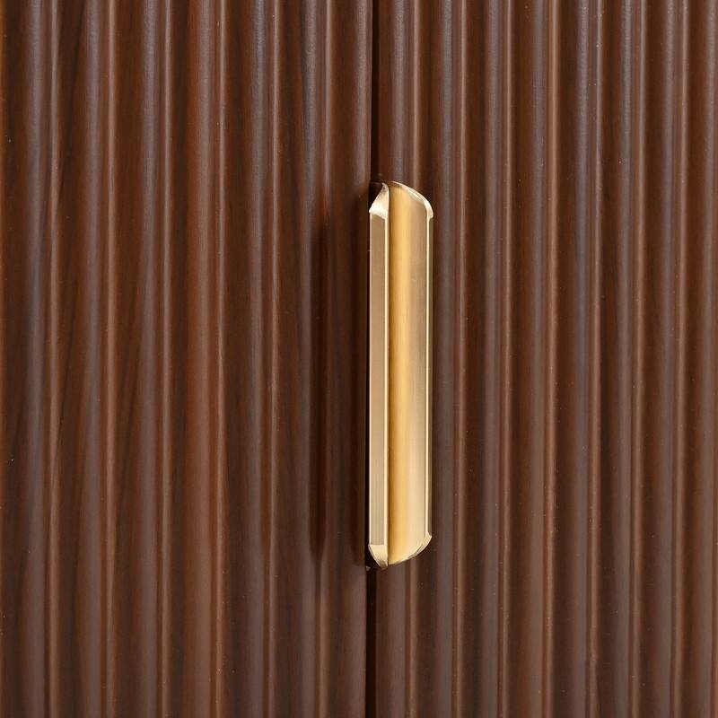 Farmhouse Wooden TV Stand up to 75" with Sliding Door and Adjustable Shelves for Modern Home Entertainment