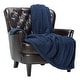 preview thumbnail 40 of 39, Chanasya Cable Knit Throw Blanket With Reversible Sherpa
