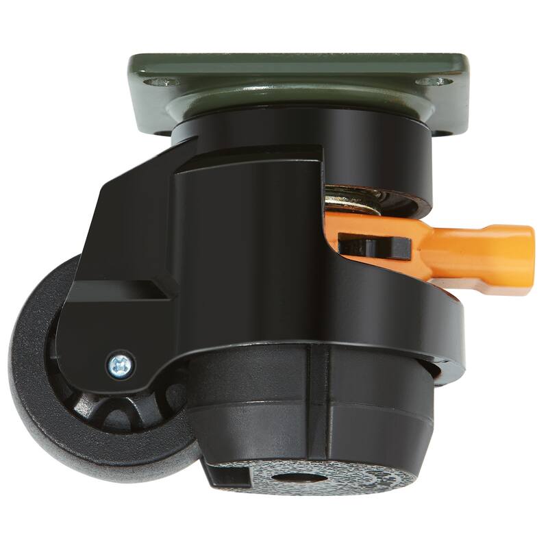 UIMOSO Leveling Casters, 4-Pack Heavy Duty 360° Swivel Caster Wheels Hold up to 1100 lbs Load, 2 inches Caster Diameter - 4-Pack