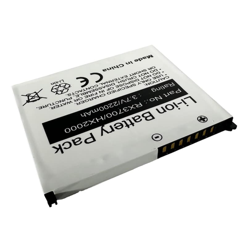 Battery for HP Compaq iPAQ rx3700 HX2000 HX2100 HX2190 HX2490 HX2490b HX2490c HX2495b 360136-001 360136-002 367858-001 - Black