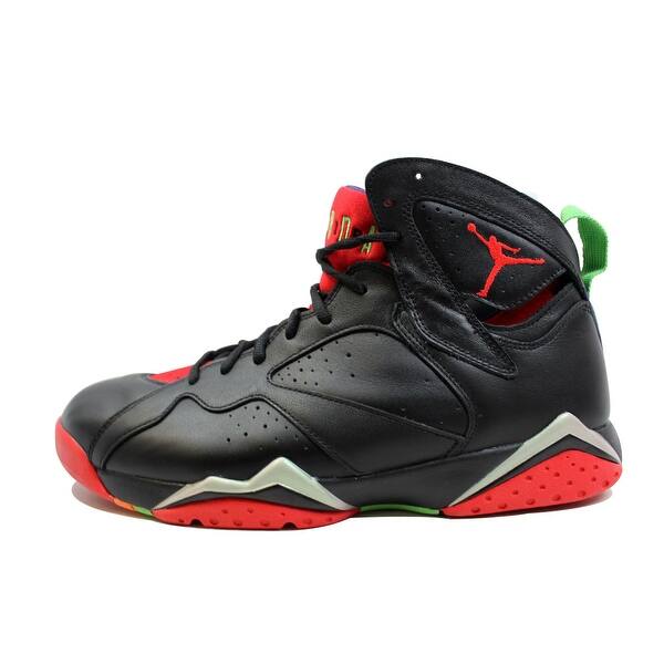 Shop Nike Men S Air Jordan Vii 7 Retro Black University Red Green