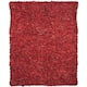 SAFAVIEH Handmade Leather Shag Carlijn Modern Decorative Rug