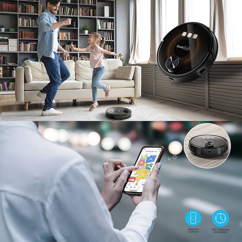 Robot L8 Wi-Fi Connected APP Multi-Surface Cleaning Vacuum