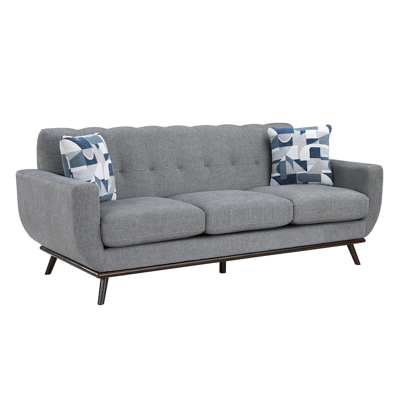 Tarsilla 2-Piece Chenille Living Room Sofa Set