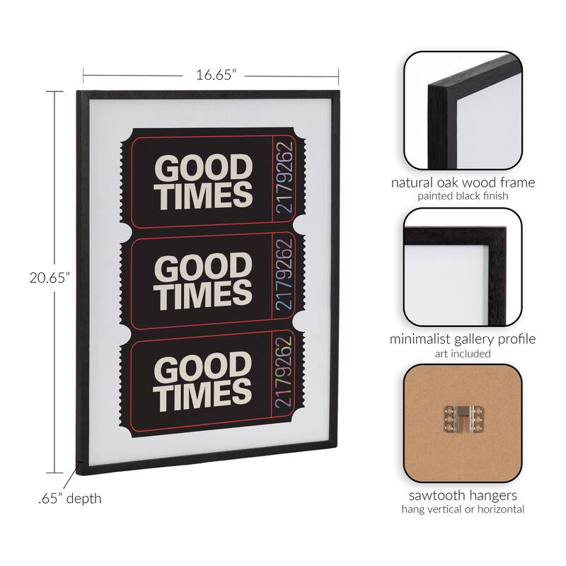 Kate and Laurel Gallery Retro Positive Quote