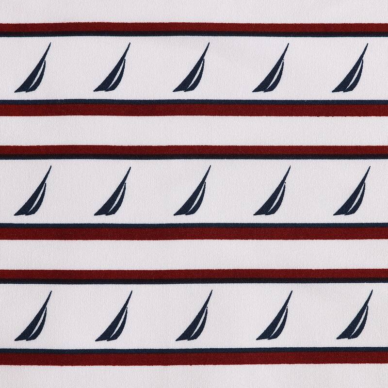 Nautica Comfort Cove Washed Printed Sheet Set
