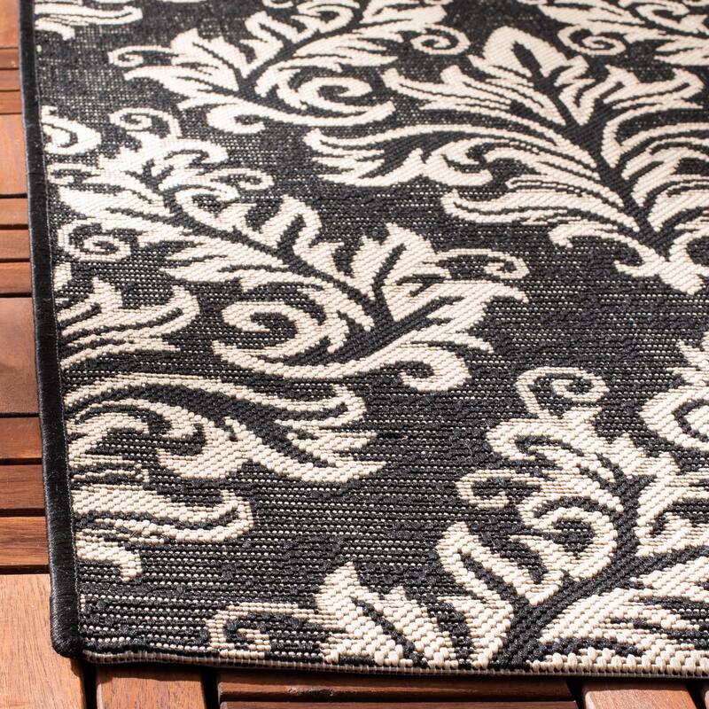SAFAVIEH Courtyard Moshka Indoor/ Outdoor Waterproof Patio Backyard Rug